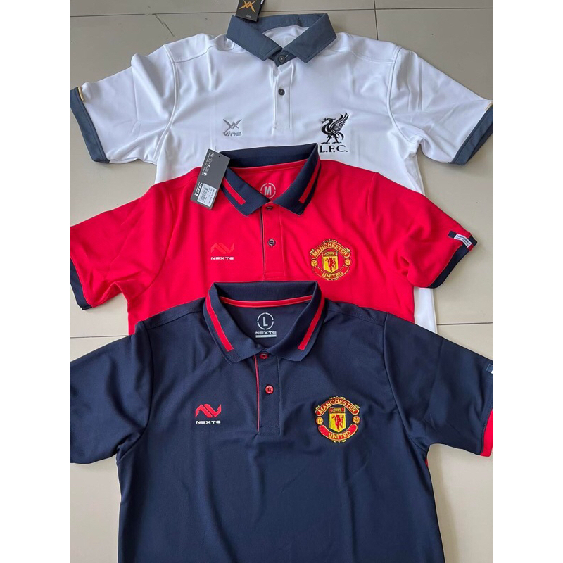 เสื้อโปโลNexts-01ปักแมนยูNEXTS POLO NXP-001 | Shopee Thailand