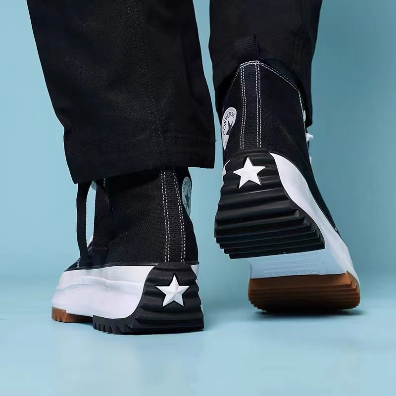 ใหม่เอี่ยมของแท-converse-run-star-hike-black-แท้-hi-platform-องเท้าผ้าใบ-unisex-sports-shoes-รองเท้าคอนเวิร์สรันสตาร์
