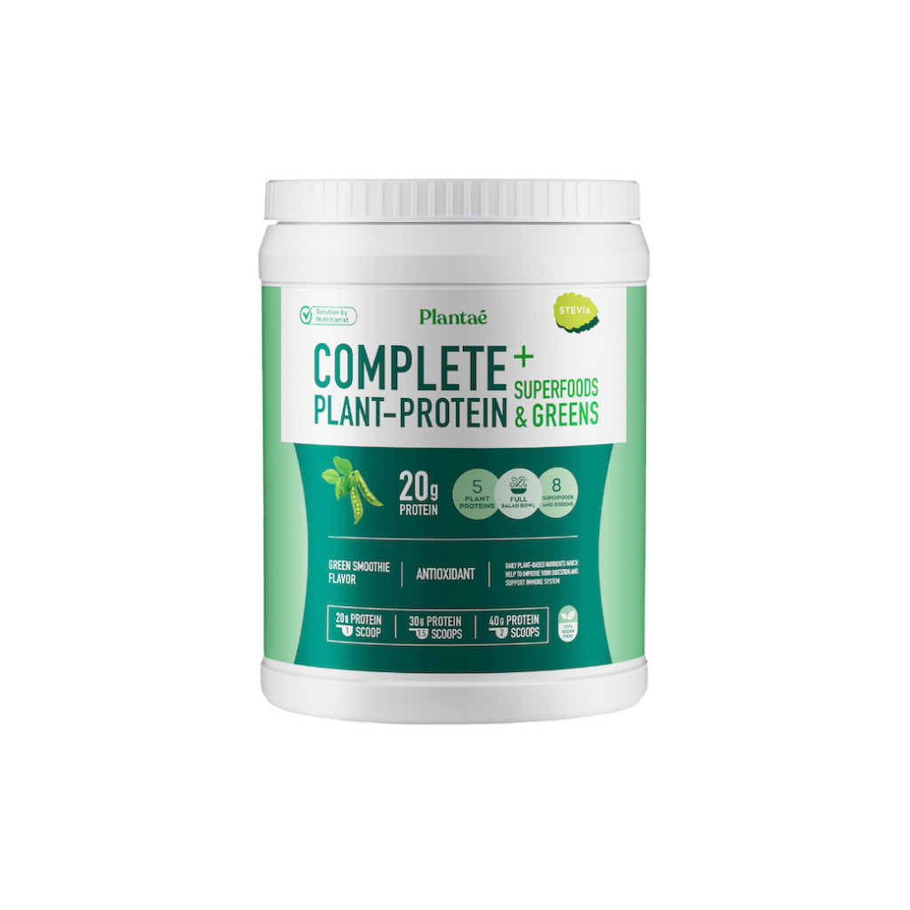 ภาพหน้าปกสินค้าNo.1 Plantae Complete Plant Protein รส Green Smoothie 1 กระปุก : Superfoods & Greens กรีน สมูตตี้ จากร้าน plantae_official บน Shopee