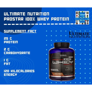 ภาพหน้าปกสินค้าUltimate Nutrition- Prostar 100% Whey Protein 5lb พร้อมส่ง!! ที่เกี่ยวข้อง