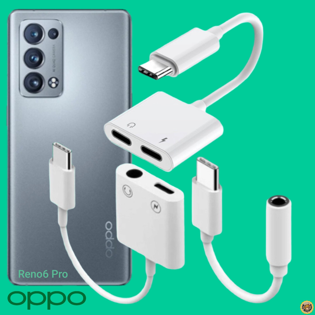 สายแปลง-oppo-type-c-อแดปเตอร์-หางหนู-สายต่อ-type-c-ให้สามารถชาร์จพร้อมเสียบหูฟัง-คุย-ฟังเพลงในเวลาเดียวกัน-reno-6-pro