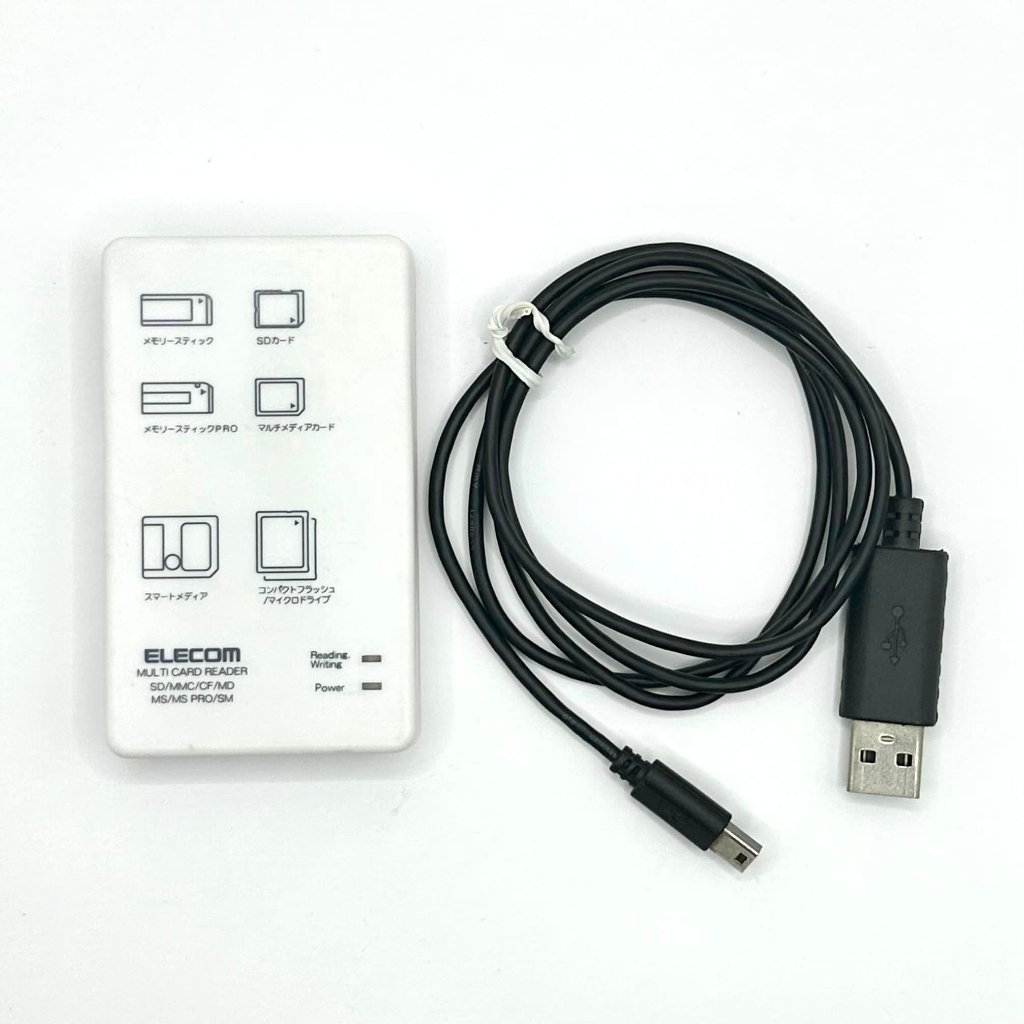 พร้อมส่ง การ์ดรีดเดอร์ ELECOM Card Reader Smartmedia SM Card CF SD MS ...