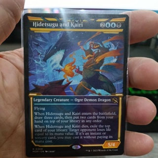 Hidetsugu and Kairi MTG Single Card