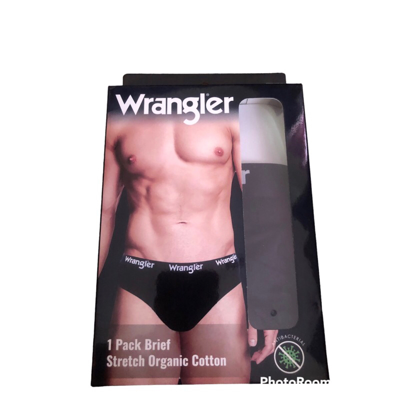 กางเกงชั้นในชาย-wrangler-ทรงbrief-สีดำ