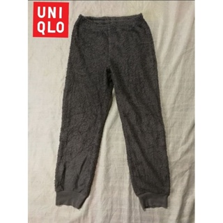 กางเกง​​ขายาว UNIQLO ​kids 🧒 Brand_2nd วัสดุหลักผ้าโพ​ลีเอสเตอร์​ 💯​%/ Size ​L (Made in China​🇨🇳​) แท้มือสองกระสอบนำเข้า