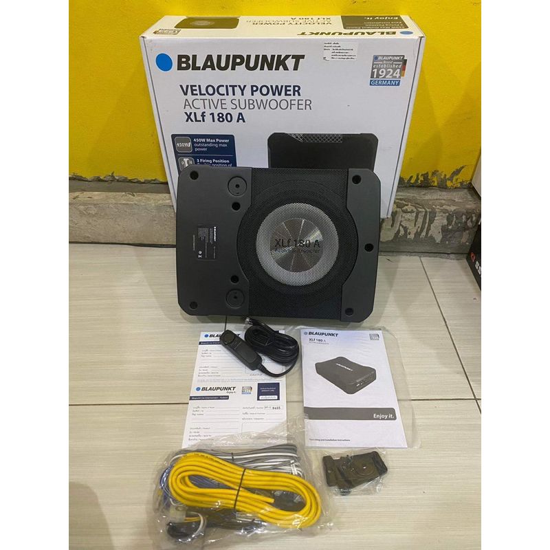 4625บาท-8-subbox-blaupunkt-รุ่น-xlf-180a-ลำโพงเบสติดรถยนต์ค่ายเยอรมัน