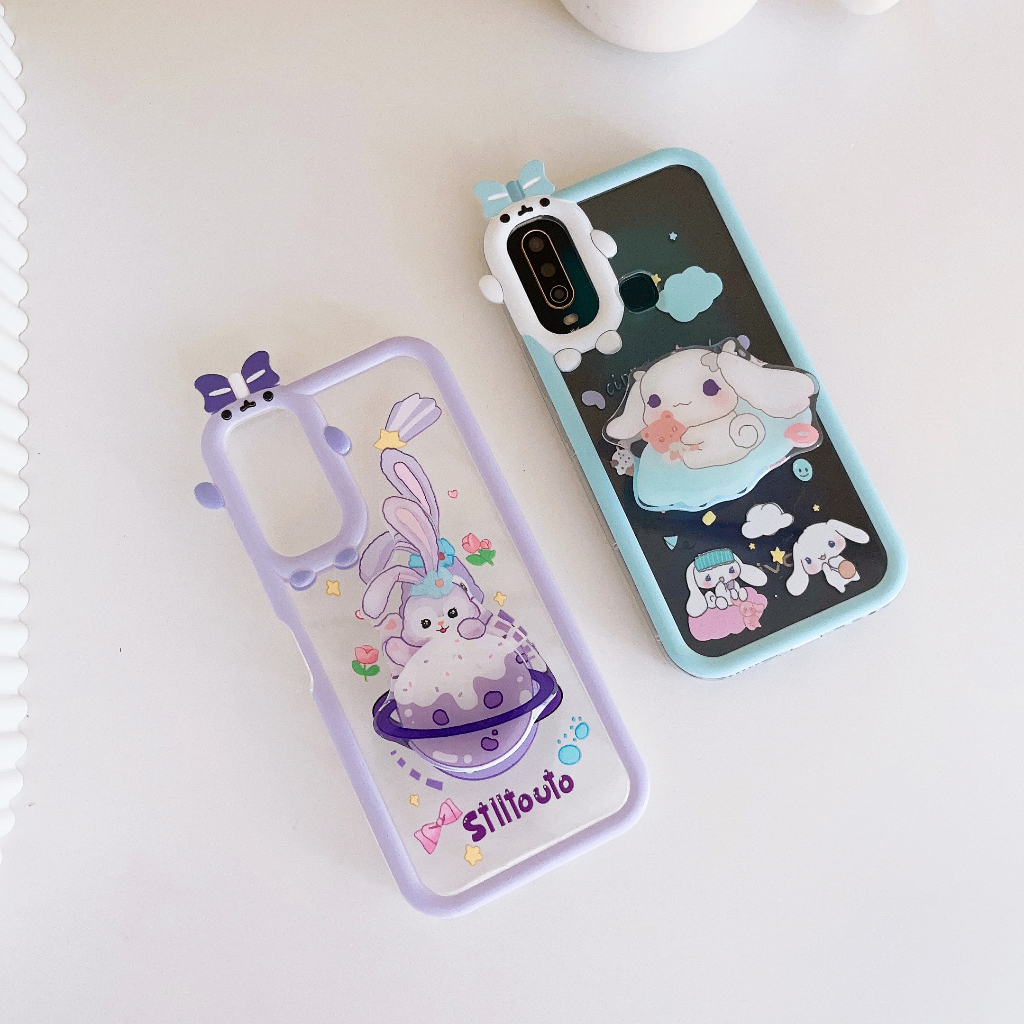 เคสกล้องลูกเจี๊ยบโบว์มา-เคสนิ่ม-กันกระแทก-foriphone-6-6p-7-7p-11-vivo-v23-y02s-y15s-y16-y17-y12-s-y20-y21-y22-y35-y76