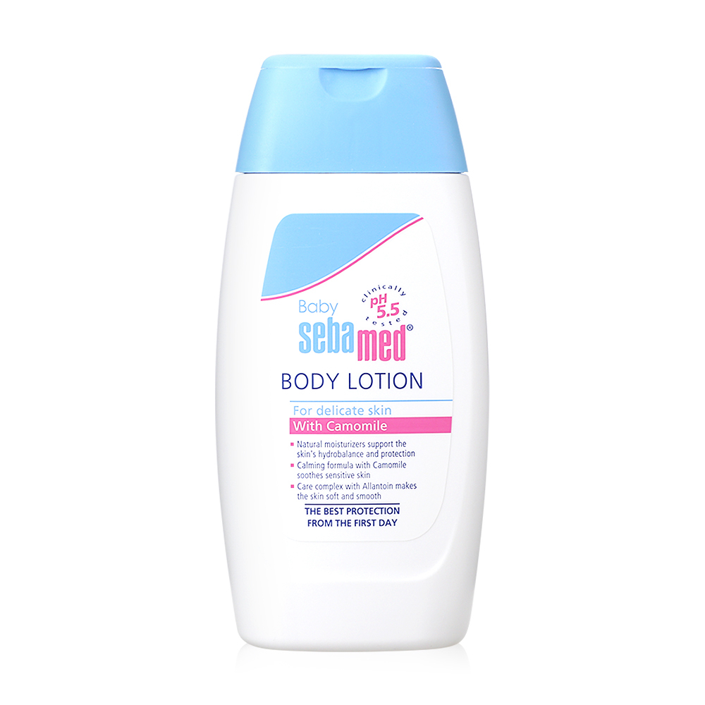 sebamed-baby-body-lotion-200ml-โลชั่นบำรุงและถนอมผิวเด็ก-สำหรับผิวบอบบางแพ้ง่าย