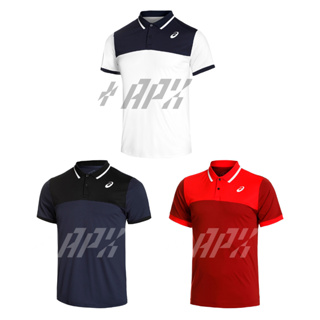 Asics เสื้อเทนนิสผู้ชาย Mens Court Polo Shirts (3สี)