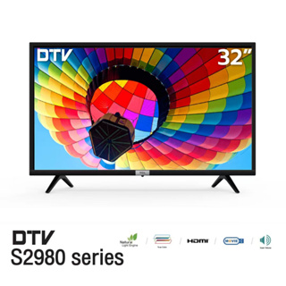สินค้า TCL ทีวี 32 นิ้ว รุ่น 32D2980 จอ LED HD 720P / -DVB-T2- AV In-HDMI-USB-Slim / ดิจิตอลทีวี ใช้งานง่าย รับประกัน 1 ปี