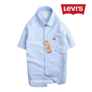 เสื้อเชิ๊ตแขนสั้นลีวาย LLevi’s งานป้าย (size อก 37-42)