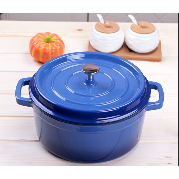 export-cast-iron-pot-enamel-soup-pot-22cm-red-stew-pot-thickened-enamel-stew-pot-universal-induction-cooker