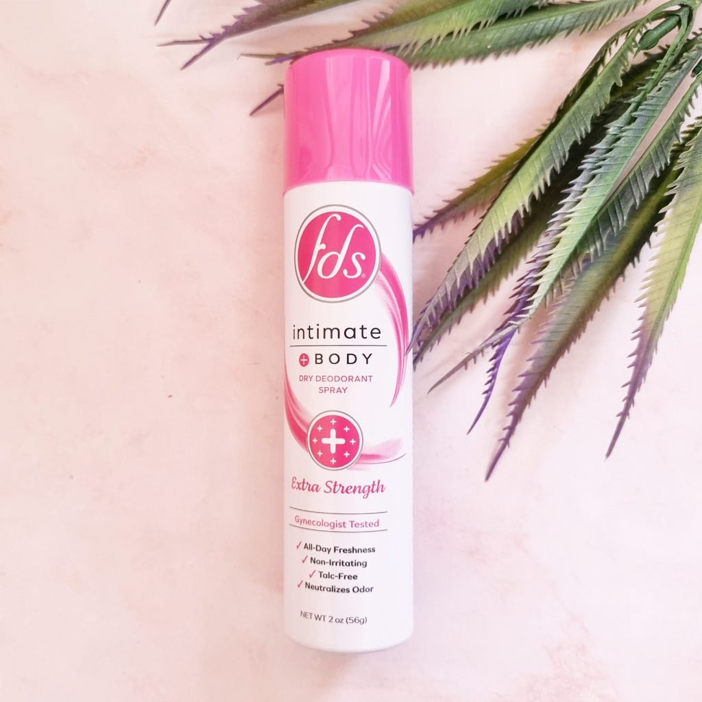 [fds®] Intimate + Body Dry Deodorant Spray, Extra Strength, 56 g สเปรย์ ระงับกลิ่นกาย สำหรับจุด