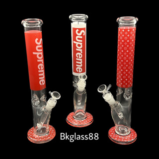 ☘️ bkglass88 ☘️ บ้องแก้วลาย Supreme มี 3 ลายให้เลือก