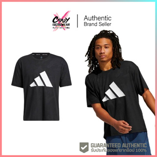 เสื้อยืดลายดอกไม้ UNITE 3-STRIPES (GM0673) สินค้าลิขสิทธิ์แท้ Adidas