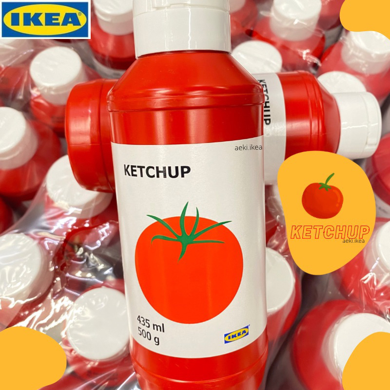 [พร้อมส่ง] IKEA KETCHUP ซอสมะเขือเทศ ของ IKEA แท้ 100 หยิบของใหม่ ไม่