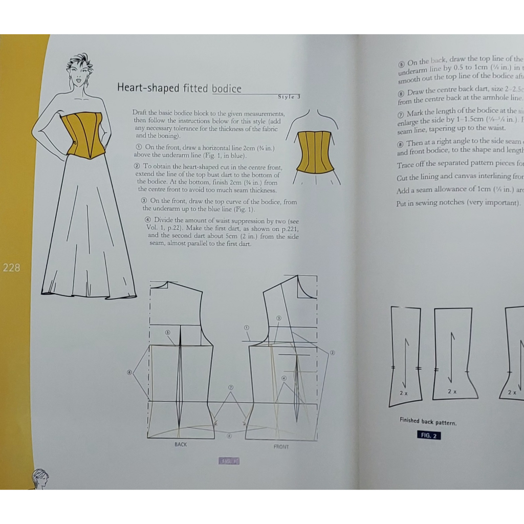 หนังสือ-สอนตัดเสื้อผ้า-ภาษาอังกฤษ-pattern-drafting-for-fashion-245page