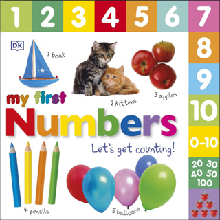 My First Numbers Lets Get Counting Board book My First Tabbed Board Book English