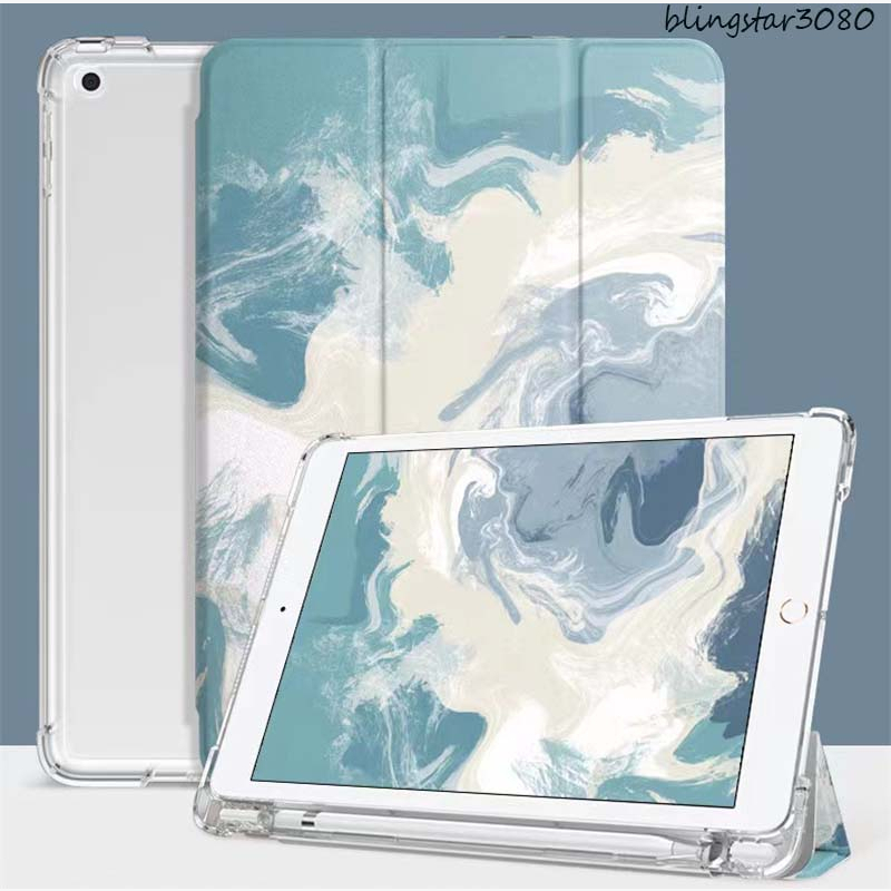 24-ชั่วโมงส่ง-ภาพวาดหมึก-เคส-for-ipad-10-2-gen8-9-2021-เคสไอแพดair4-5-10-9-11pro-2022-gen10-case-for-ใส่ปากกาไดair1-2
