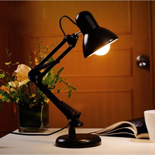 โคมไฟตั้งโต๊ะ ปรับระดับได้รอบทิศทาง มีหลายสีให้เลือก รุ่น Table Reading lamp Adjustable E27 MAX 60วัตต์ Aliz Selection