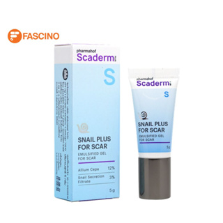 Scaderm Plus+ Scar &amp; Acne Spot สการ์เดิมพลัส สกา แอนด์ แอดเน่ สปอท เจลลดรอยแผลเป็น (5 g. 10 g. 20 g.)