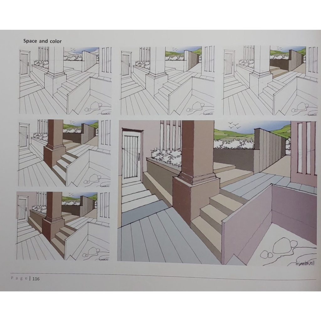 หนังสือ-สอนวาดภาพ-ออกแบบบ้าน-ภาษาอังกฤษ-perspective-creative-02-200page