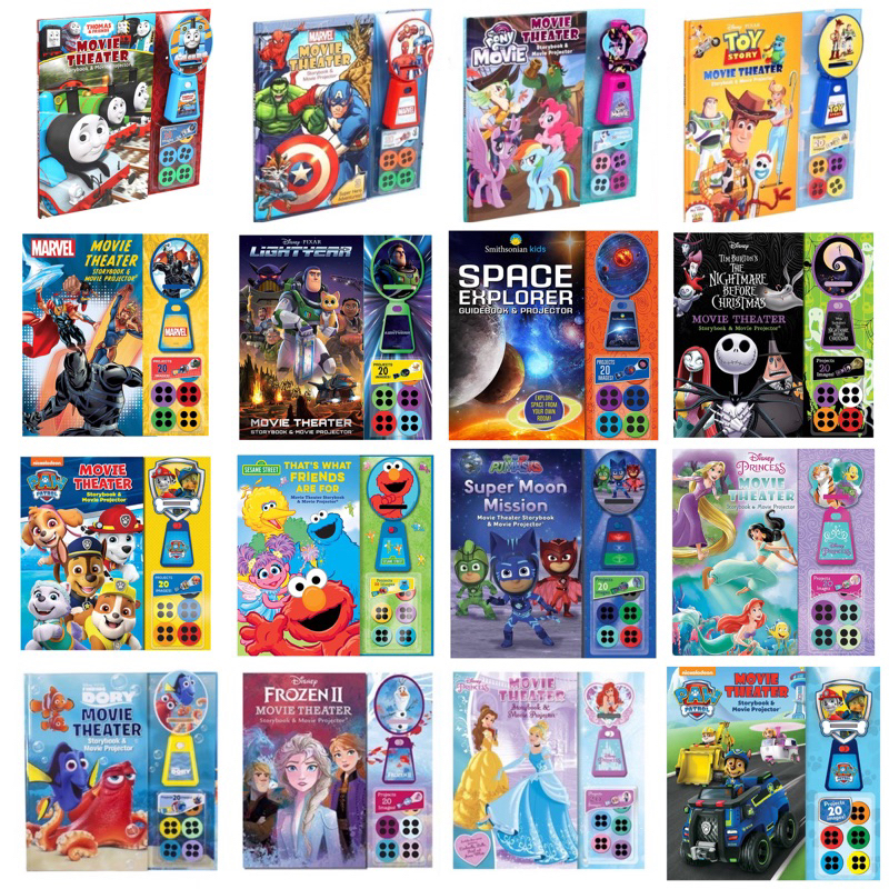 disney-movie-theater-สมุดนิทานพร้อมโปรเจคเตอร์ฉายแสง