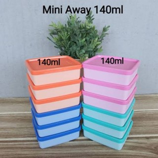 กล่องใส่อาหาร Tupperwareจิ๋ว mini square 140ml