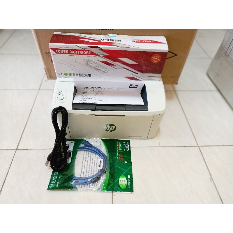 PRINTER (เครื่องพิมพ์) HP MONO LASERJET PRO M15W (W2G51A) (WHITE)มือสอง ...