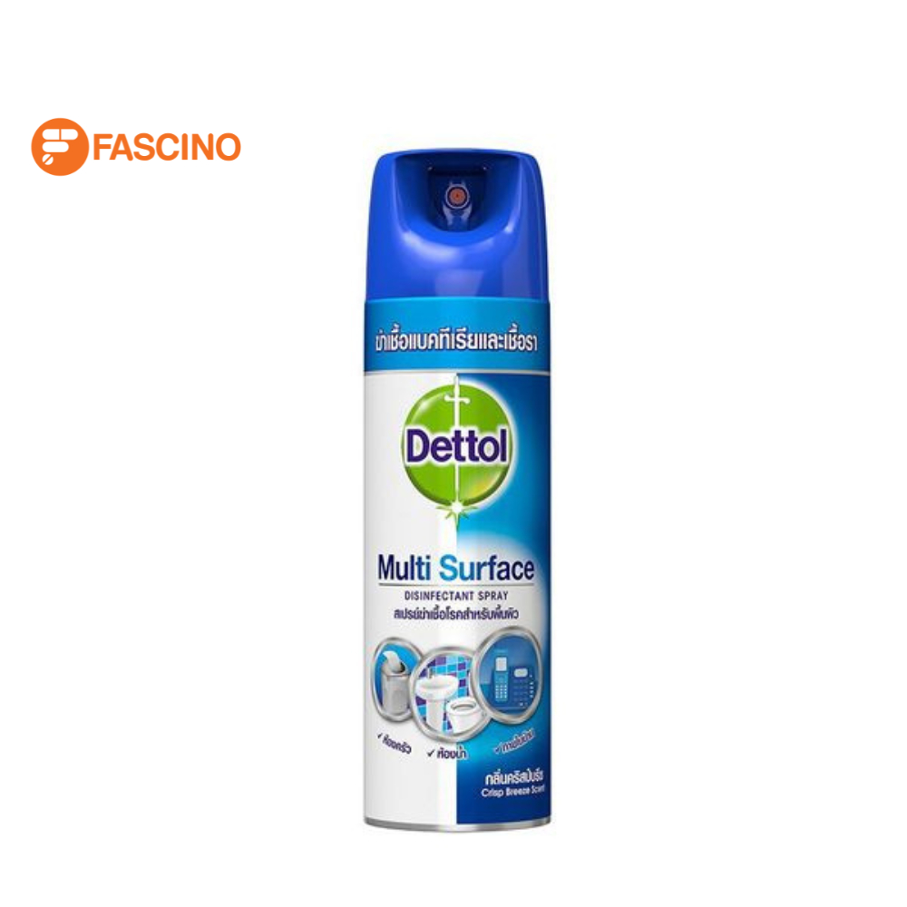 dettol-เดทตอล-สเปรย์ฆ่าเชื้อโรค-กลิ่นคริสป์บรีซ-multi-surface-disinfectant-spray-crisp-breeze-450-มล