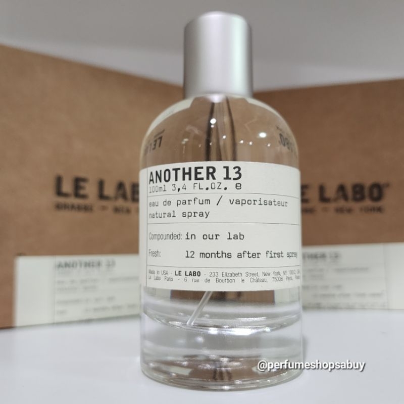 Le Labo AnOther 13 Eau de Parfum 100ml กล่องขาย PL3Labo Shopee Thailand