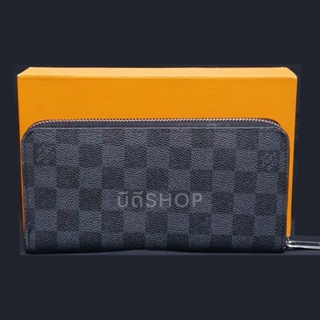 กระเป๋าสตางค์ LVV DAMIER GRAPHITE CANVAS ZIPPY WALLET