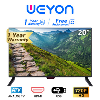 WEYON ทีวี 20 นิ้ว HD Ready LED TV (รุ่น W-20ทีวีจอแบน) 20''