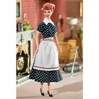 Vintage I Love Lucy Barbie Doll , Episode 45 Sales Resistance Lucy, Collector Edition Doll ขายตุ๊กตา Lucy สินค้าพร้อมส่ง
