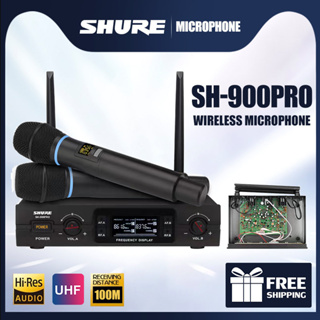 สินค้า ใหม่ Shure SH-900PRO ขายดีที่สุดไมโครโฟนไร้สายเวทีวงดนตรีประสิทธิภาพเครื่องรับไมโครโฟนไร้สาย 800HMz ชุดใหม่ของ