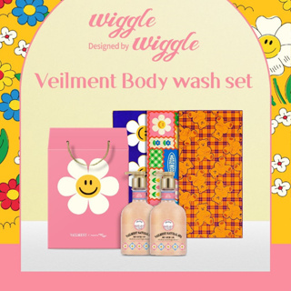 ( พร้อมส่ง ) Veilment x Wiggle Wiggle Body Wash Set