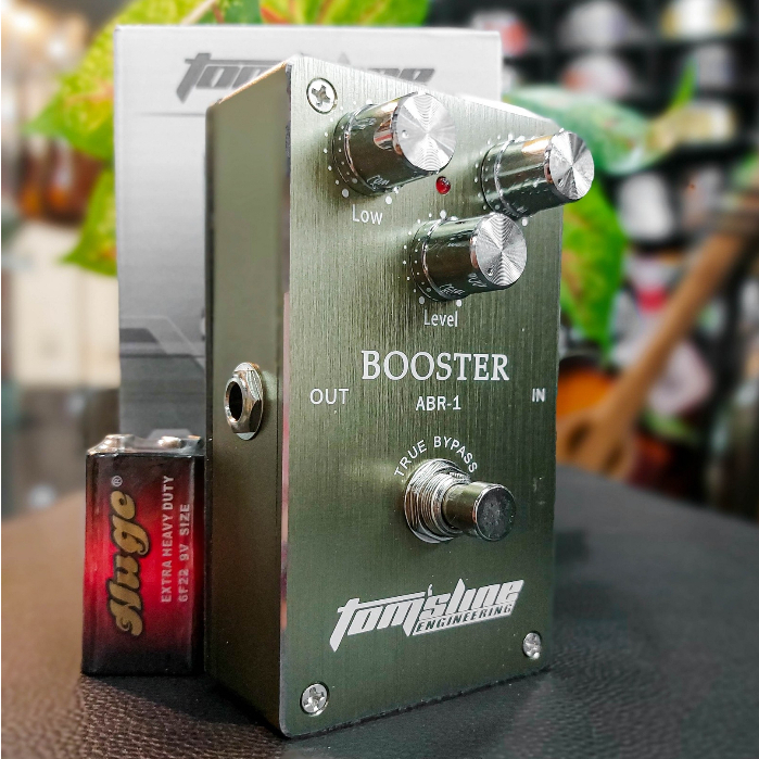 เอฟเฟคกีต้าร์-tomsline-รุ่น-booster-abr1-เอฟเฟคก้อน-guitar-effect-pedal-ประกันศูนย์-boost-เสียงได้กว้าง-เอฟเฟค-มี-cod