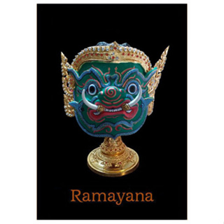 หัวโขน รามเกียรติ์ Ramayana Ban Ruk Kumbhakarna Head Statue (กุมภกรรณ) (1/1 Wearable)
