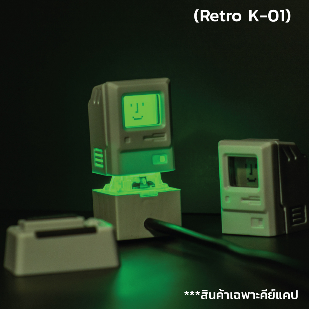 ภาพสินค้าMactale Artisan Macintosh retro, machine, IBM , Mac, Keycaps คีย์แคป สำหรับ mechanical keyboard ปุ่ม ESC จากร้าน chutikarnw. บน Shopee ภาพที่ 1