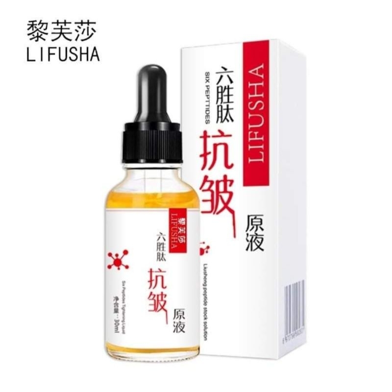 LIFUSHA Six peptide anti-wrinkle liquid ปริมาณ 30 ml. | Shopee Thailand