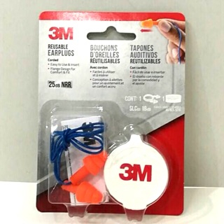 3m-nexcare-ปลั๊กอุดหู-ชนิดมีสาย-พร้อมกล่องเก็บ-สามารถลดเสียงได้-25-เดซิเบล-จำนวน-1-ชิ้นต่อกล่อง