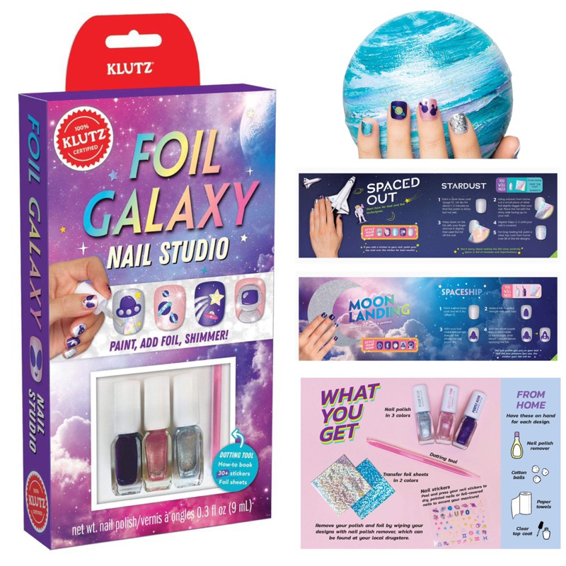 klutz-foil-galaxy-nails-activity-kit
