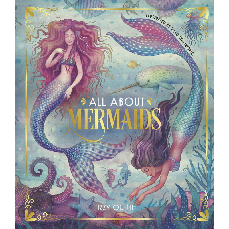 หนังสือภาษาอังกฤษ-all-about-mermaids-hardcover-by-izzy-quinn