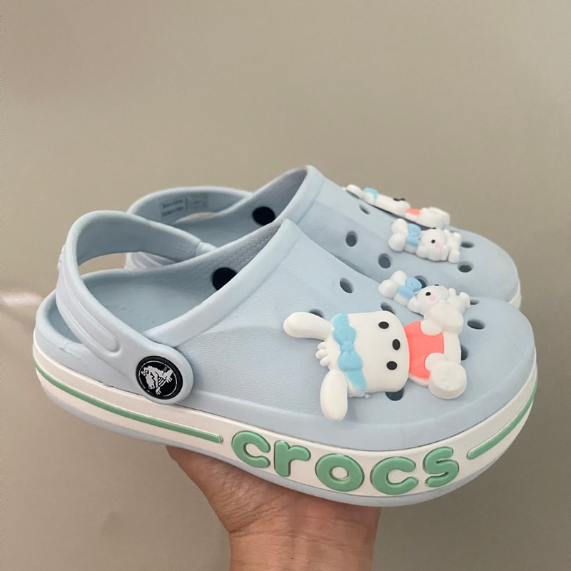 crocs-รองเท้าเด็กมือสองของแท้-พร้อมส่ง-c11