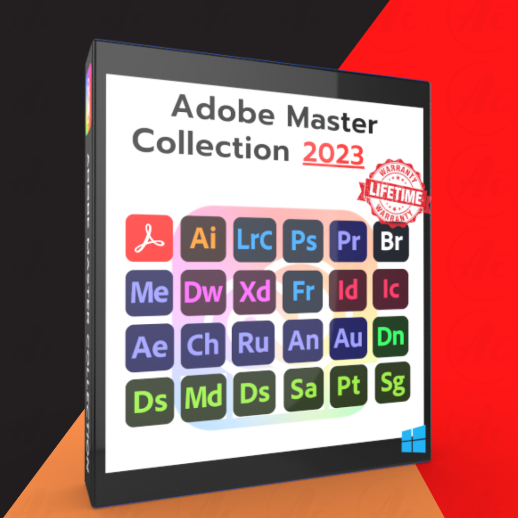 ราคาและรีวิว(ส่งทันที) รวม Adobe Master Collection 2023 (ตัวเต็ม / ถาวร)