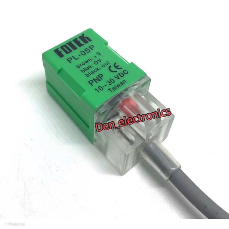 pl-05n-ชนิดnpn-no-pl-05p-ชนิดpnp-no-sensor-เซ็นเซอร์-จับโลหะ-3สาย-10-30vdc-fotek