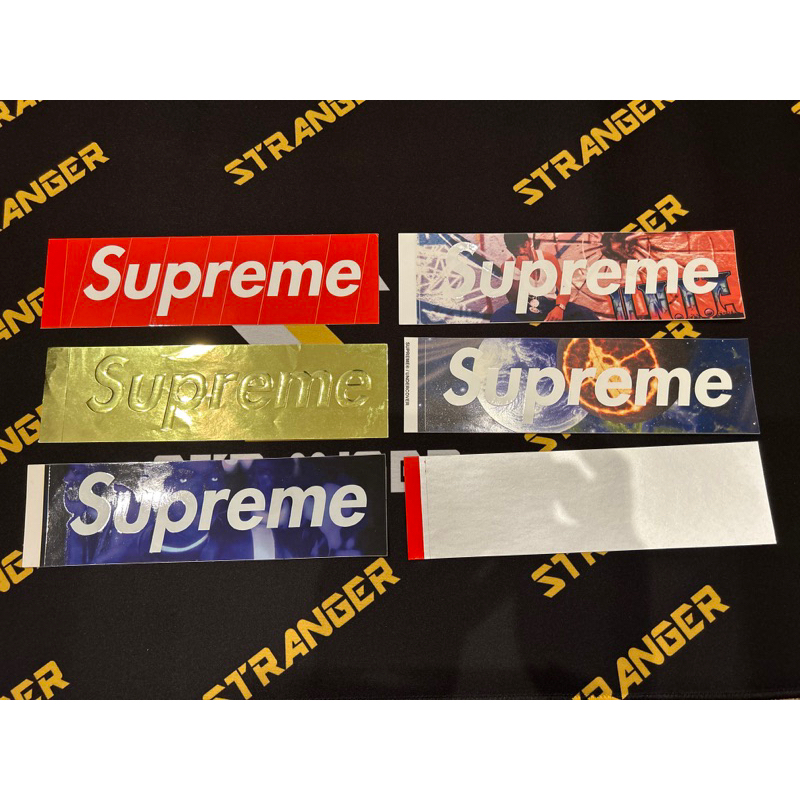 Supreme Box Logo sticker collection Shopee Thailand
