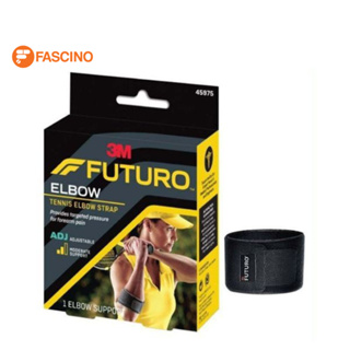 Futuro Tennis Elbow Support Free Size สีดำ รุ่น 45975