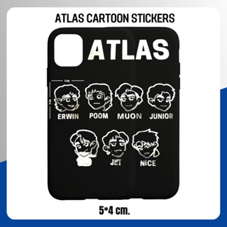 Atlas Cartoon Sticker (แอทลาส) ไซต์เล็ก