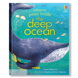 DKTODAY หนังสือ USBORNE PEEP INSIDE THE DEEP OCEAN (AGE 3+)